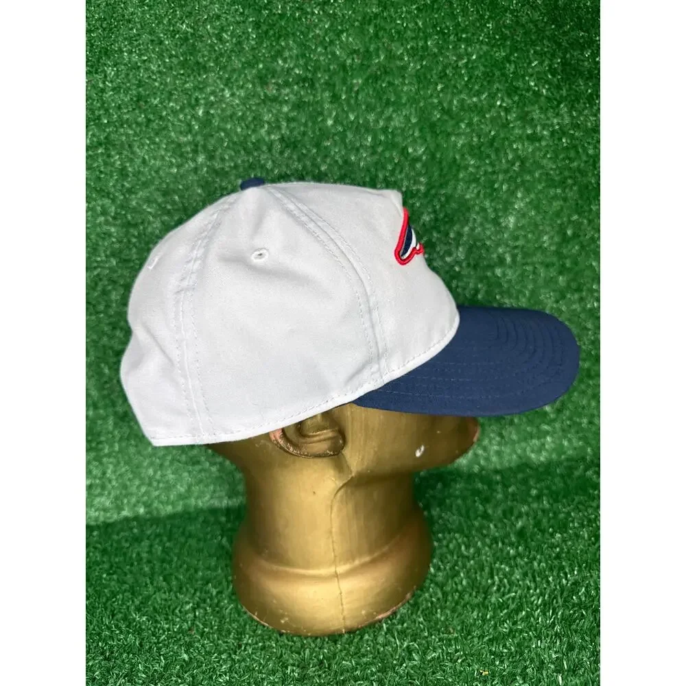 New England Patriots New Era 2024 Training Camp Golfer Snapback Cap White Navy